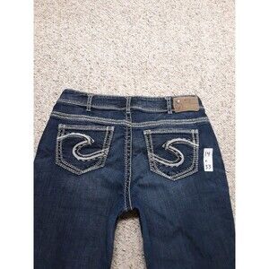 14x33 Silver Suki mid slim boot super stretch